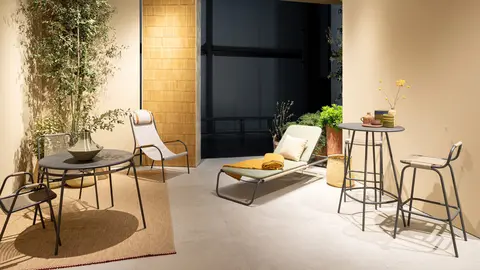 Outdoor design: the new materials presented at the Salone del Mobile 2024
