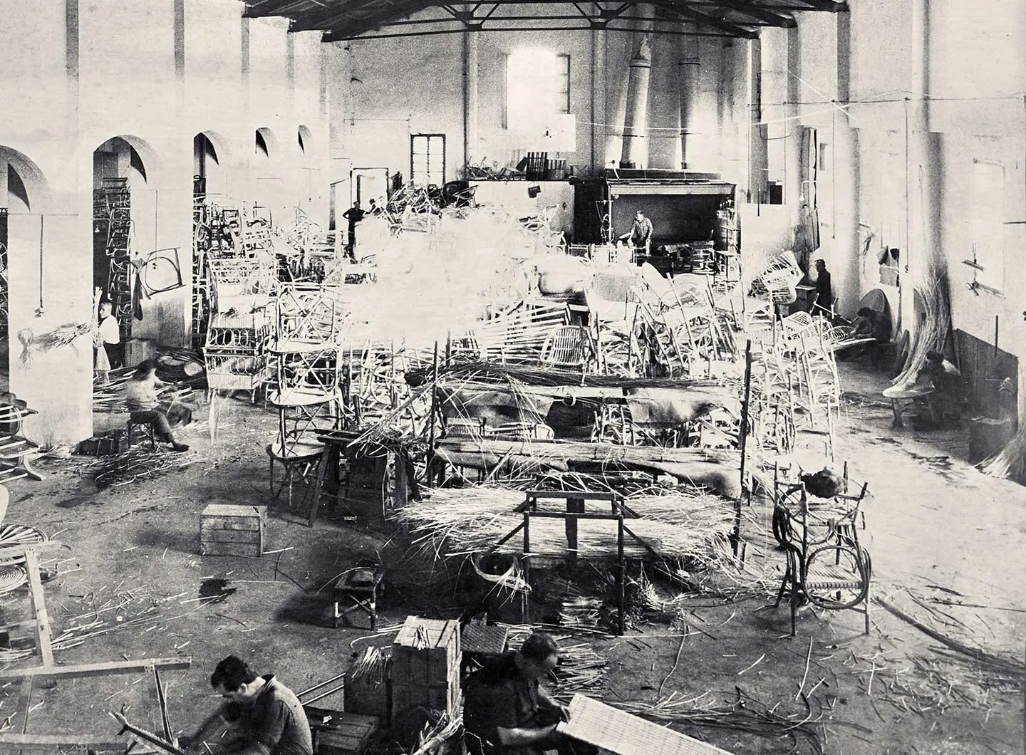 The factory in the 1960s