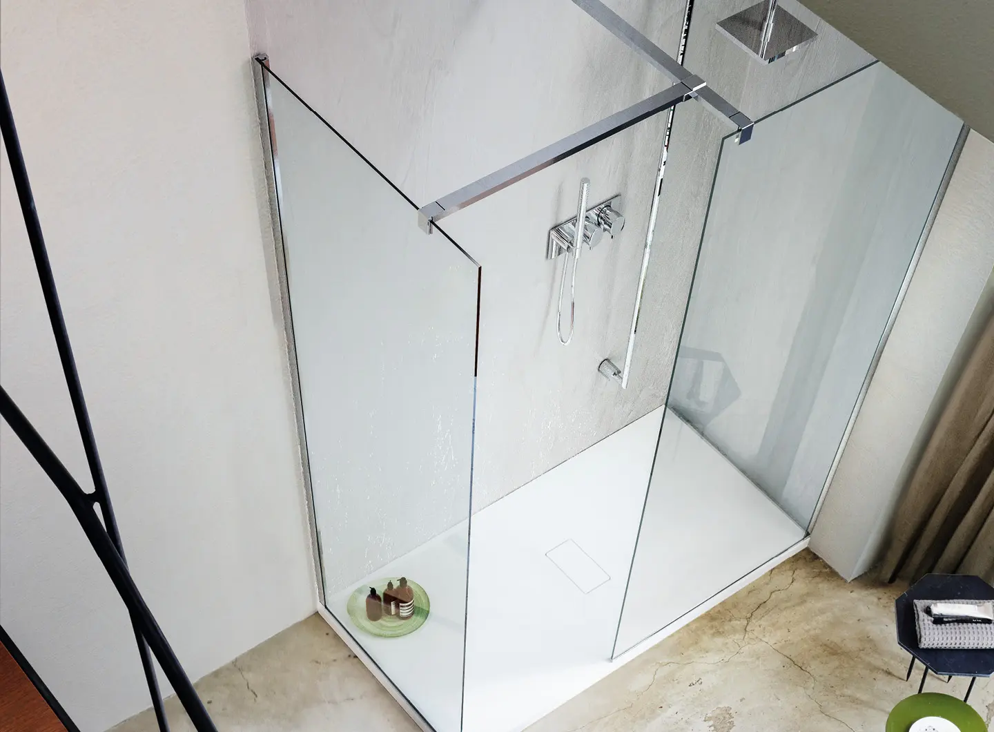 Vismaravetro - walk-in shower enclosure - SK-IN