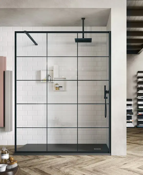 Vismaravetro - walk-in shower enclosure - SK-IN