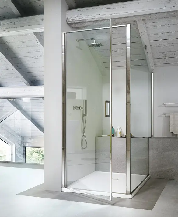 Vismaravetro - pivoting shower enclosure - Linea collection