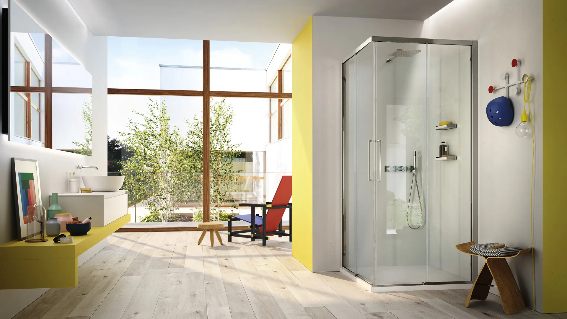 Vismaravetro - shower enclosure with a sliding shower door - Serie 7000