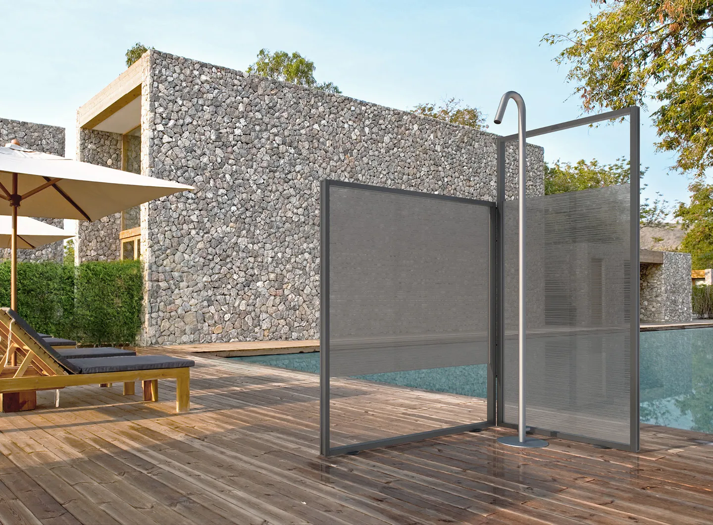 Vismaravetro - box doccia per esterno - collezione Unica