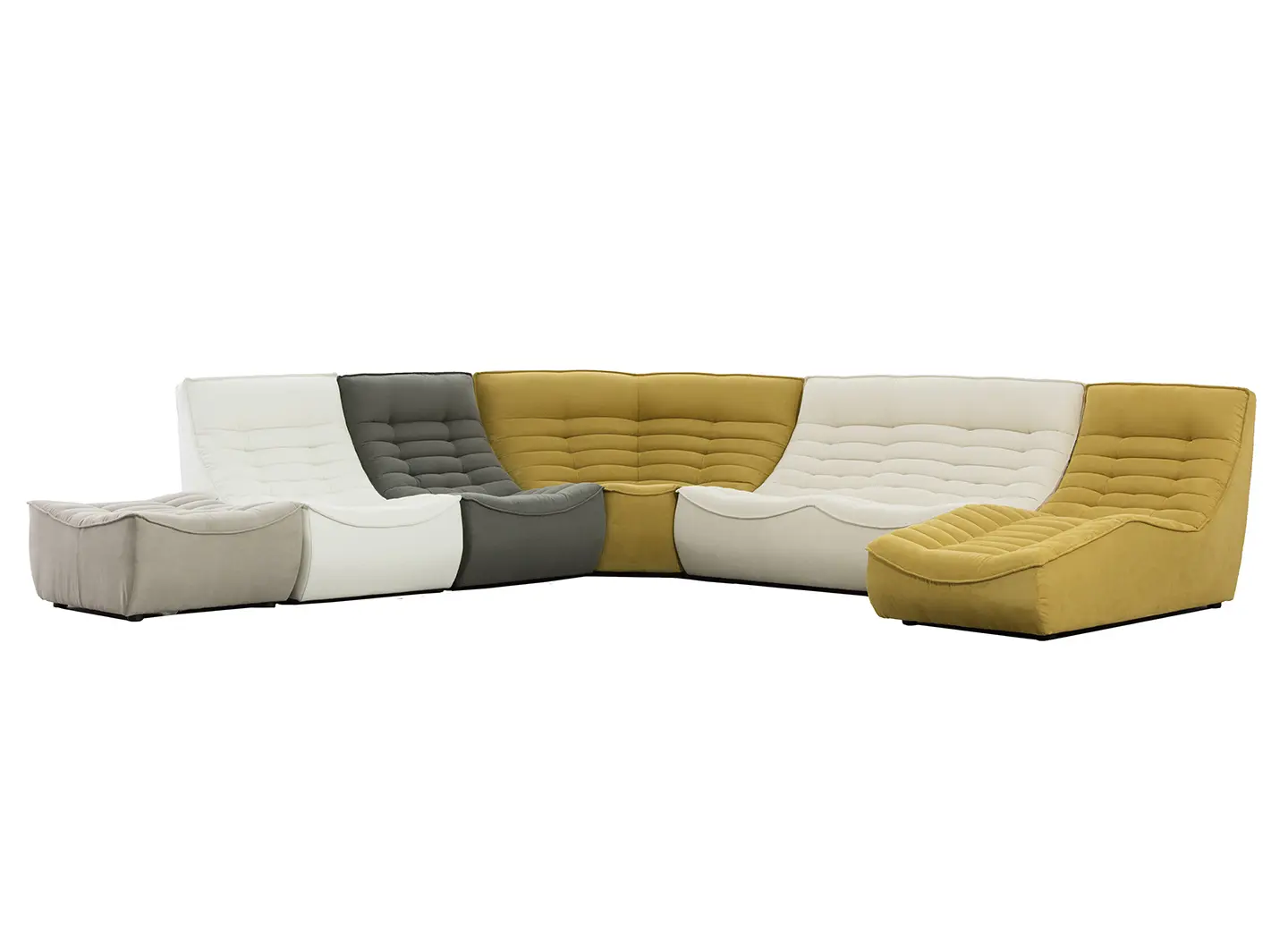 versione con chaise longue Fox Trot, Calia Italia