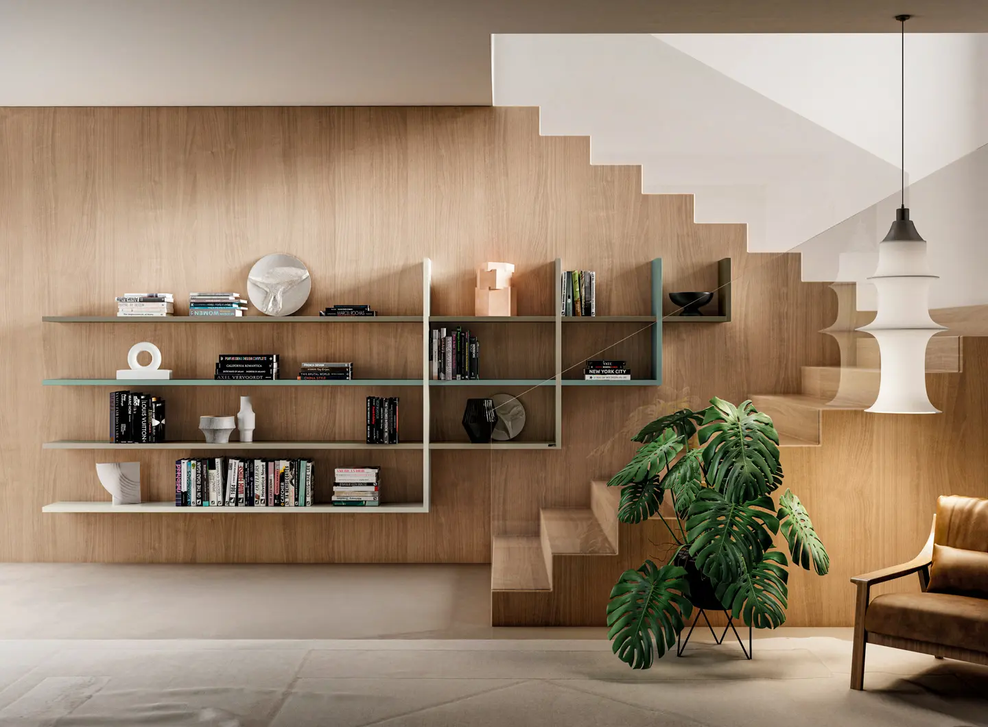 Slider 1 Libreria Lagolinea LAGO a parete