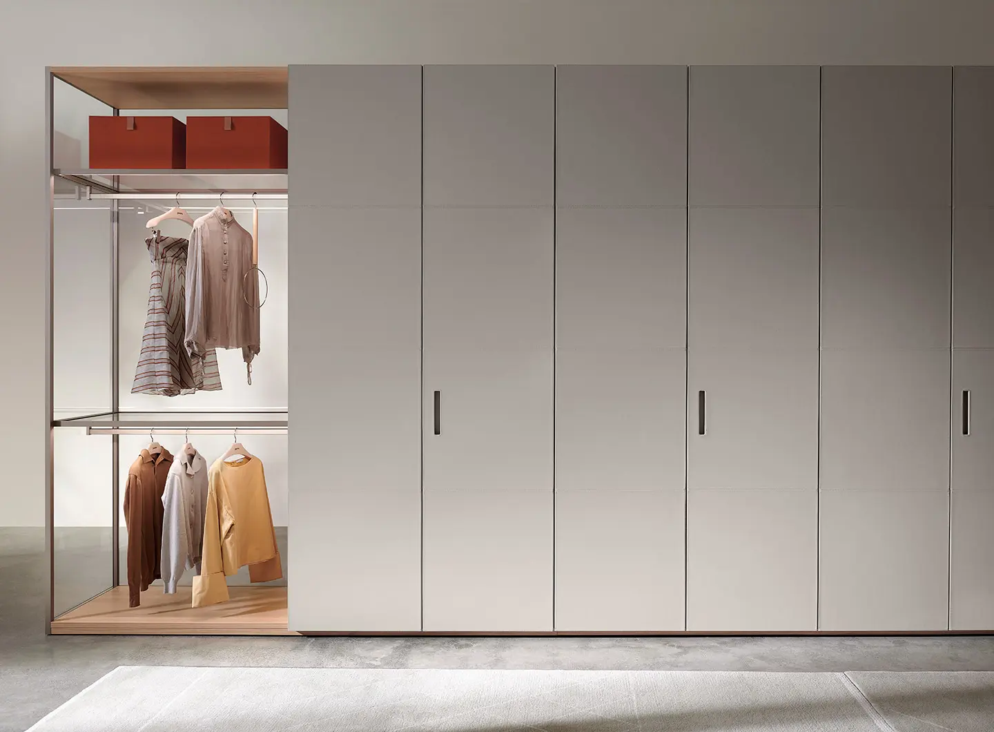 Storage with hinged doors | Salone del Mobile