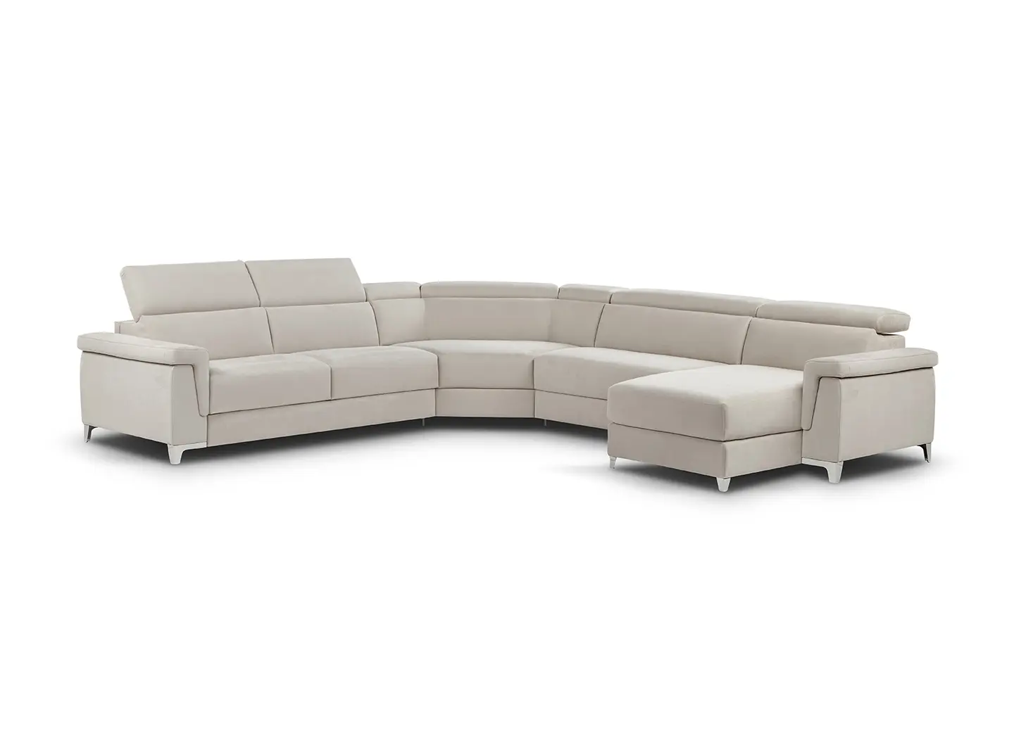 versione angolare con chaise longue Eclettico, Calia Italia