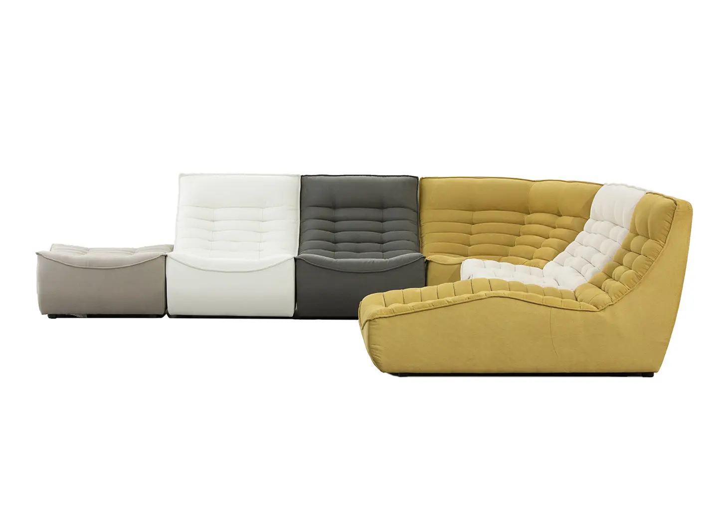 versione con chaise longue Fox Trot, Calia Italia
