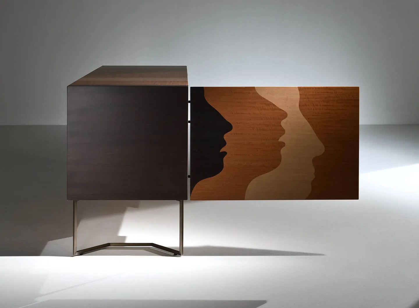 laurameroni intarsia art collection luxury sideboards in a limited edition