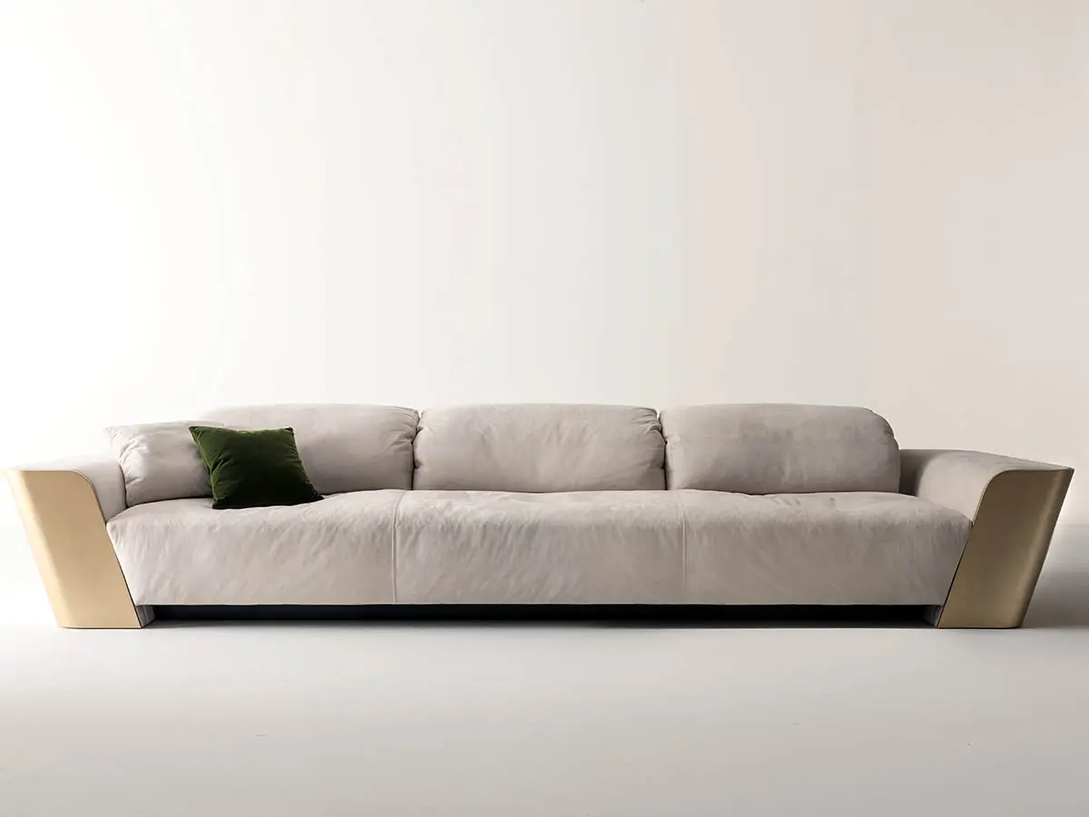 laurameroni luxury high end modular design sofas in precious materials