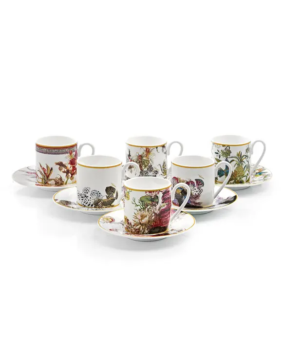 Roberto Cavalli Home Luxury Tableware - Flowers