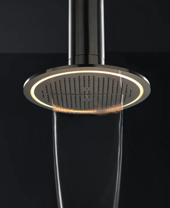 JK21 – Shower head with rain, nebulizers, waterfall and RGB Led