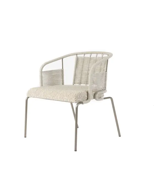Pietrasanta chair Plus with hand rope