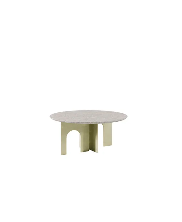 ARCHES Ø90 coffee table