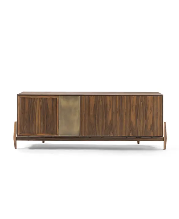 Durame - Crab - Solid wood sideboard with visible bearing structure