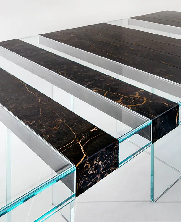 laurameroni luxury high end custom-made tables
