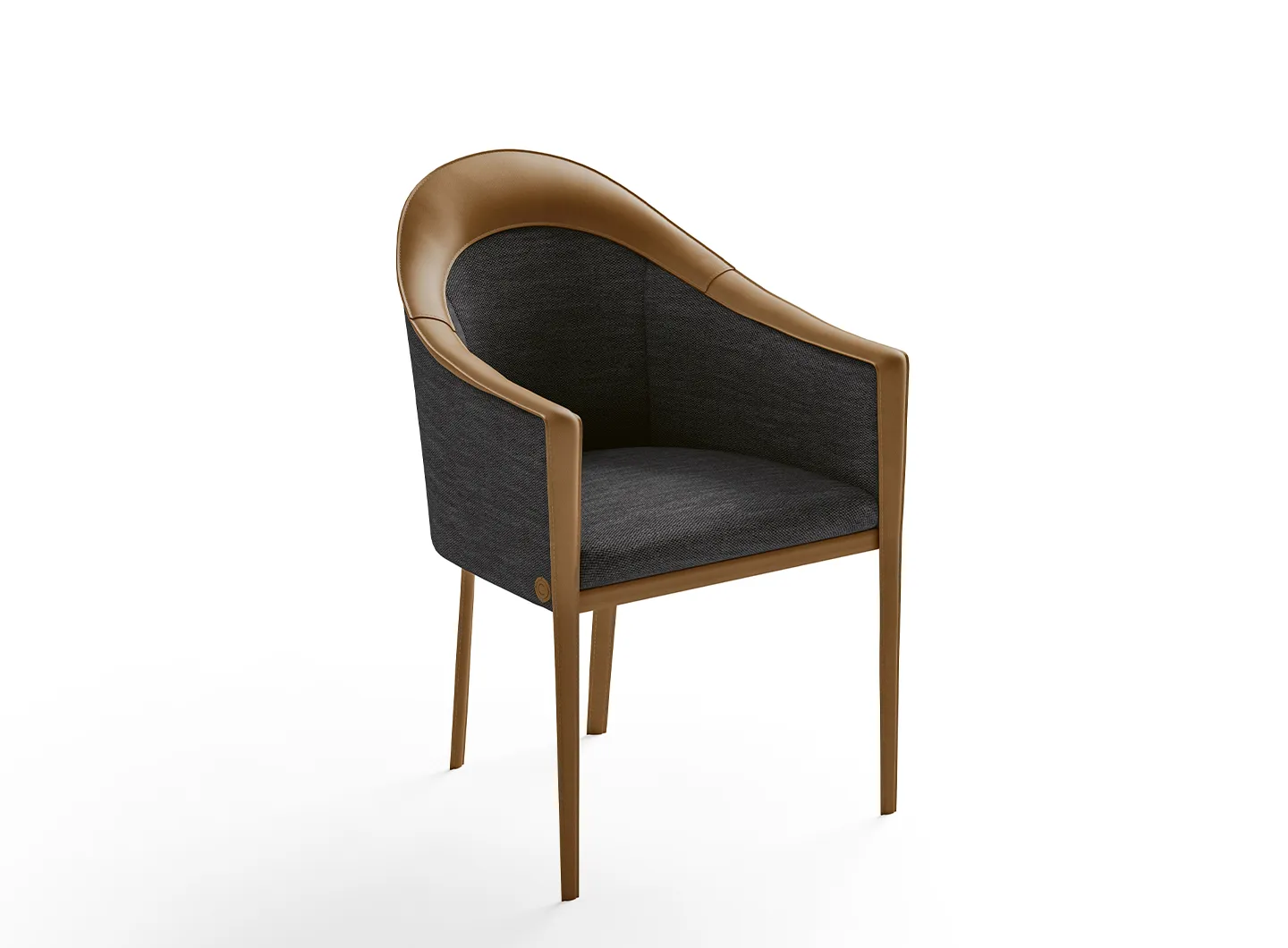 CPRN Homood-Chair with saddle leather