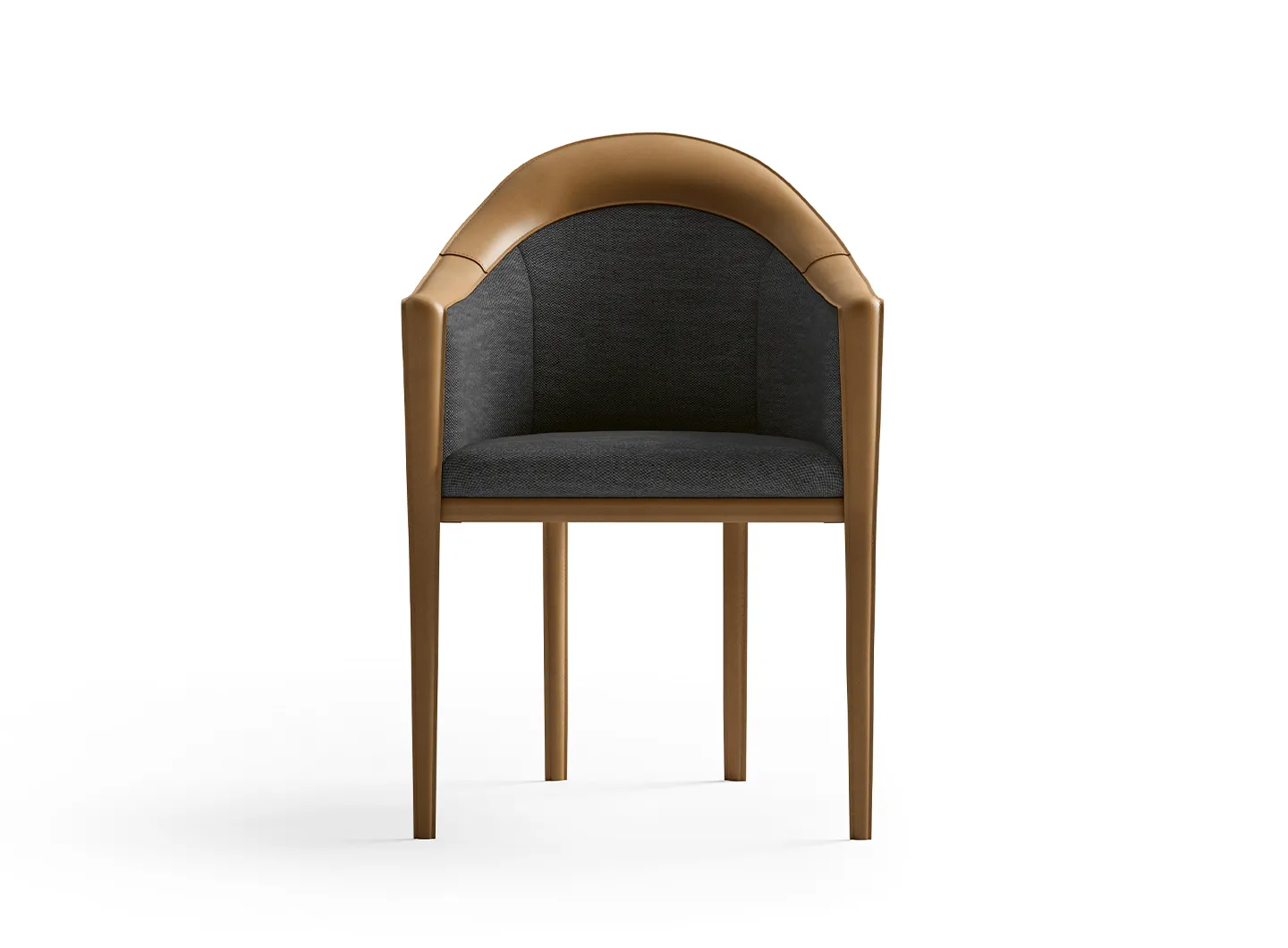 CPRN Homood-Chair with saddle leather