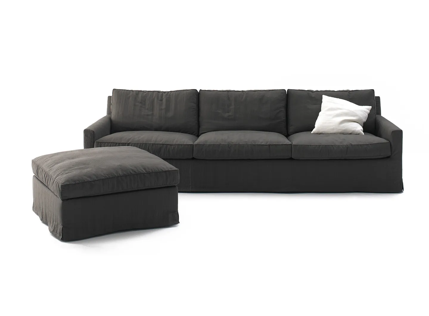 Cousy sofa & pouf - Fabric version