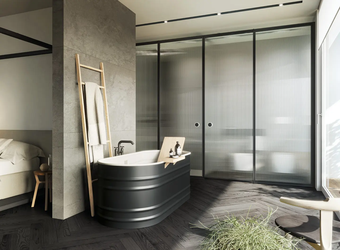 Vismaravetro - Glass partition walls for bathrooms and contract orders - Suite