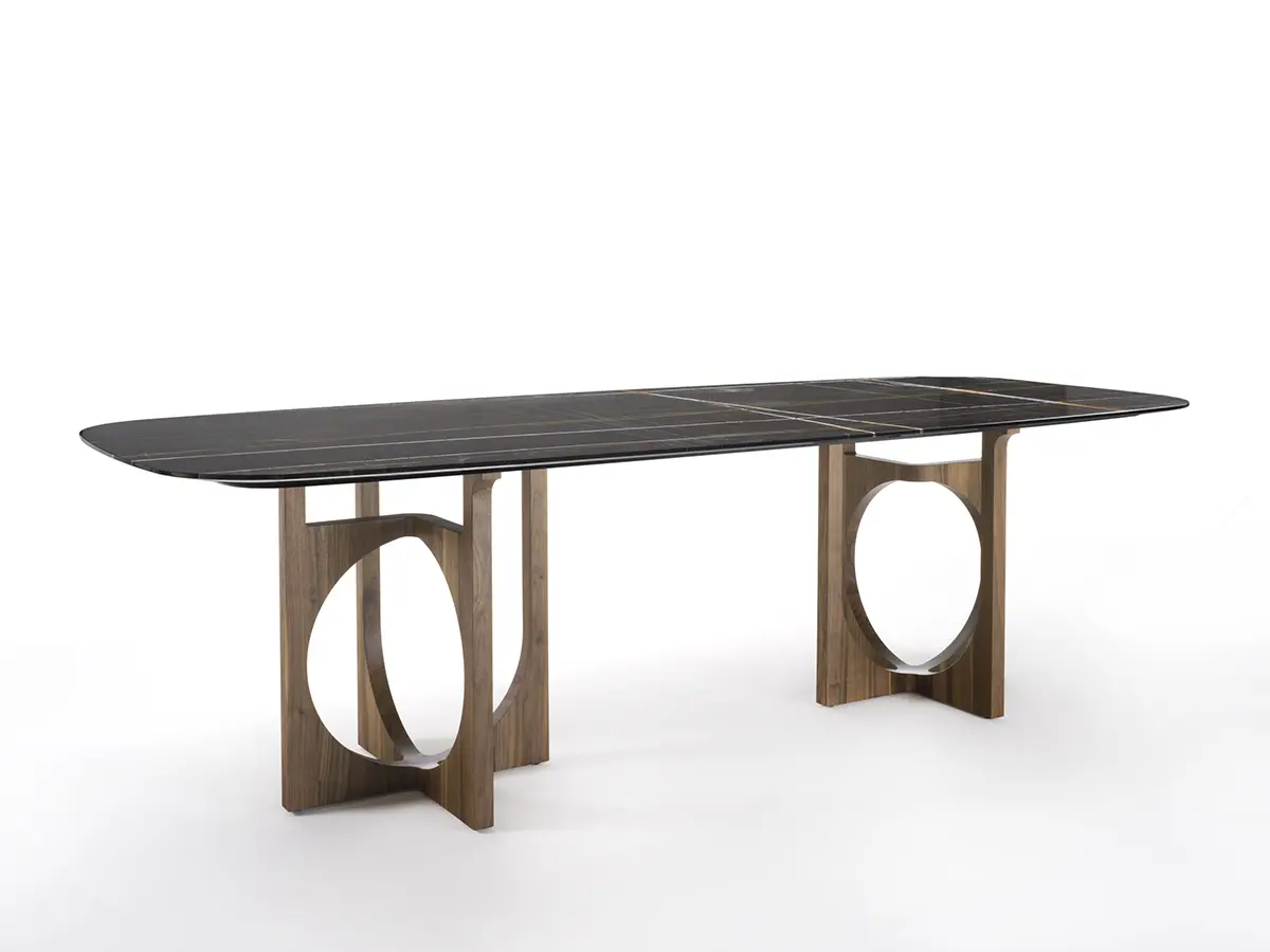 Durame - Vuoto - Vuoto table is a combination of material and space that creates a sophisticated tridimensional structure