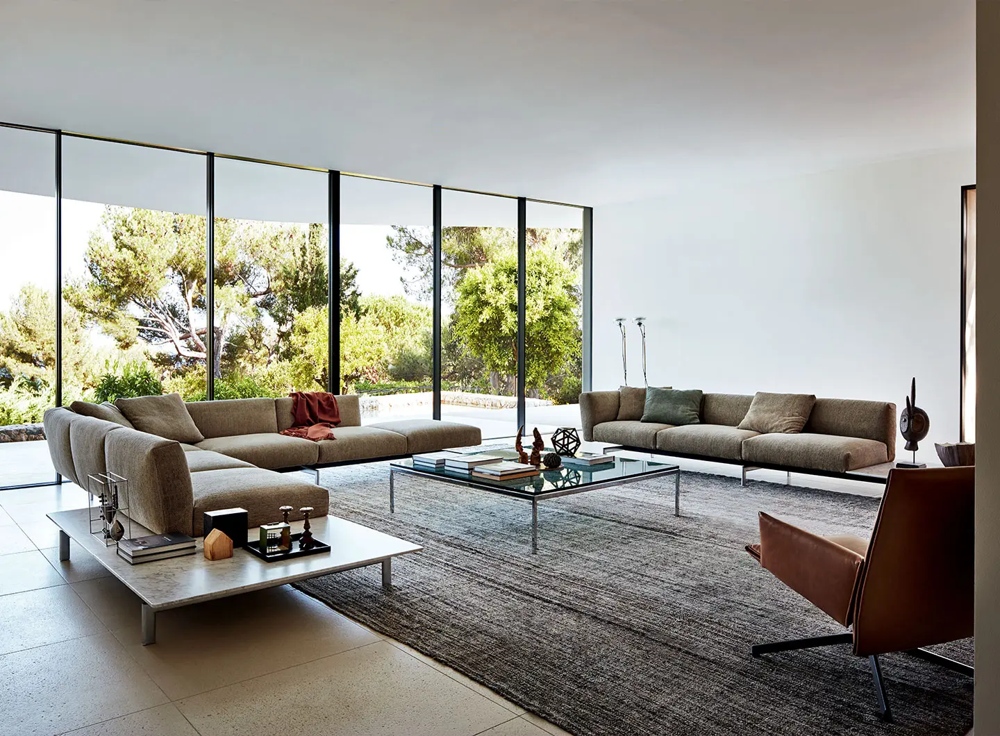 Avio Sofa System designed by Piero Lissoni, Ph. Federico Cedrone