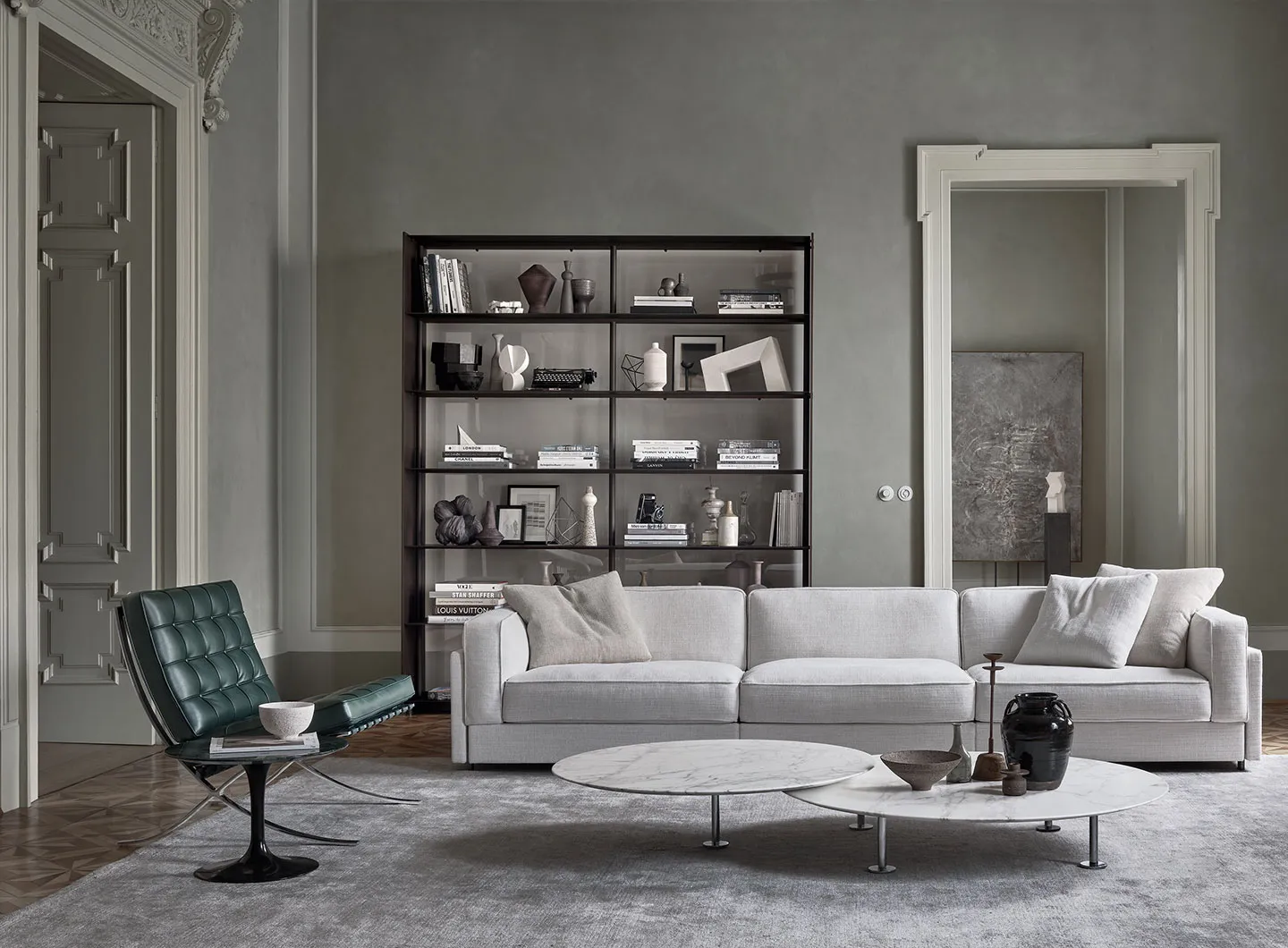 Gould Sofa designed by Piero Lissoni, Ph. Federico Cedrone