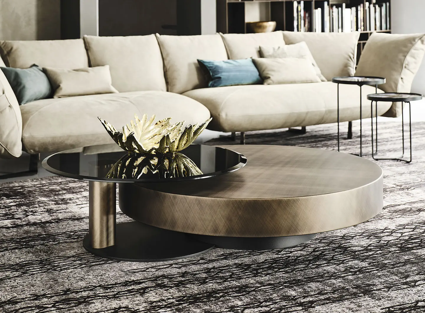 Arena coffee table