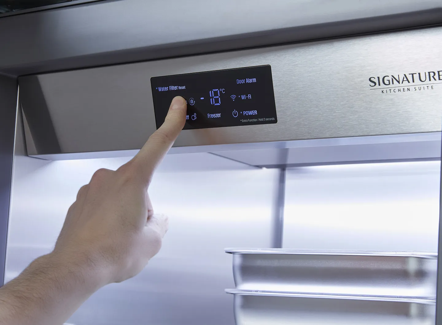 24” Integrated refrigerator