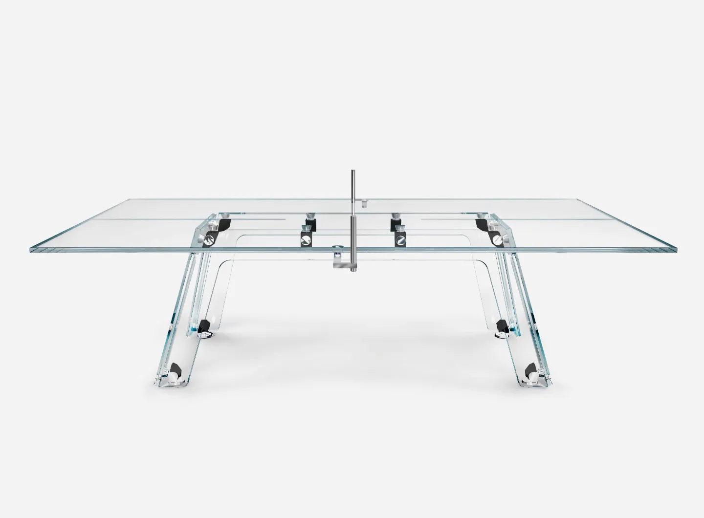 Crystal ping pong table