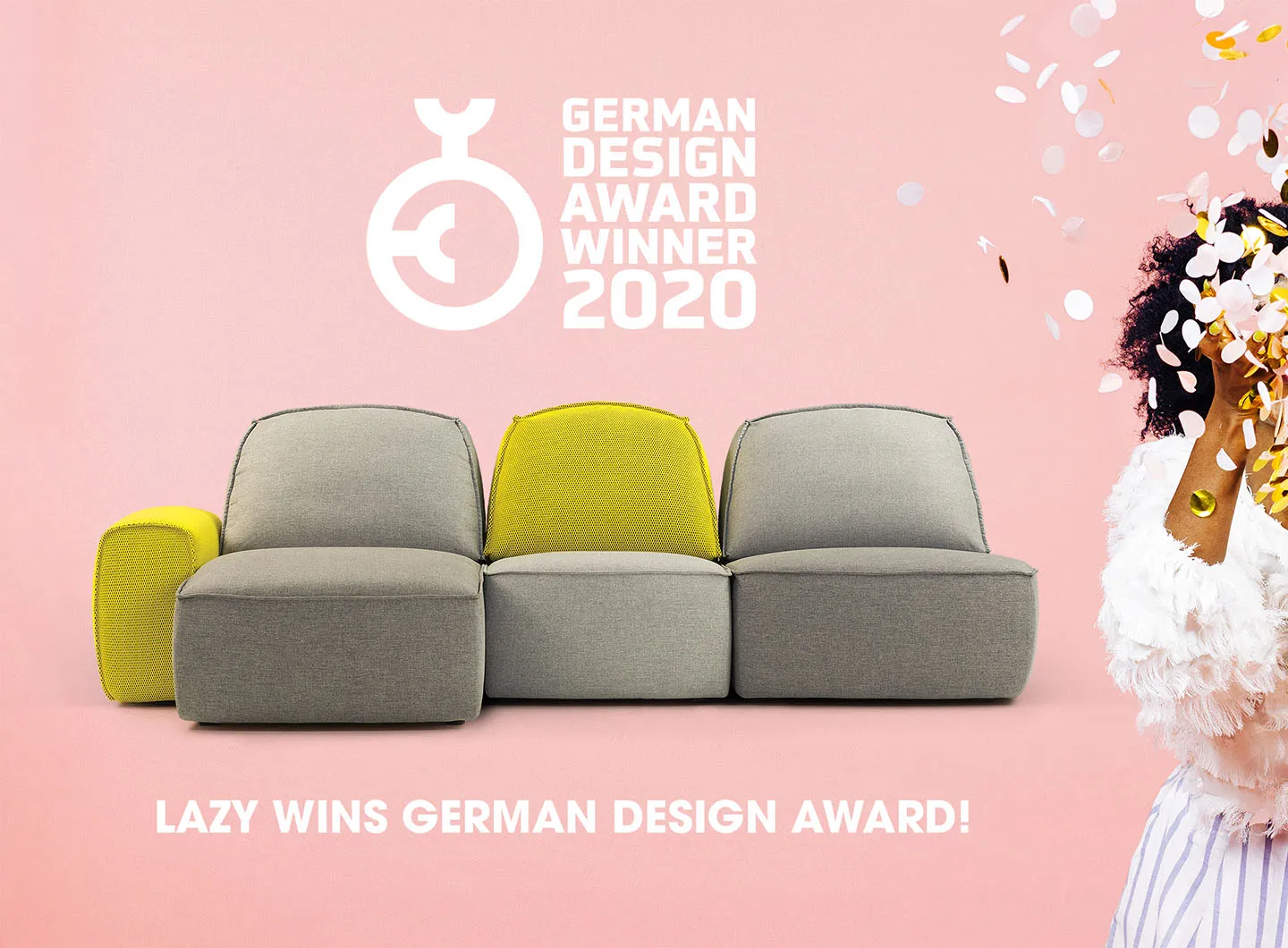 Lazy by Calia Italia  wins German Design Award 2020
