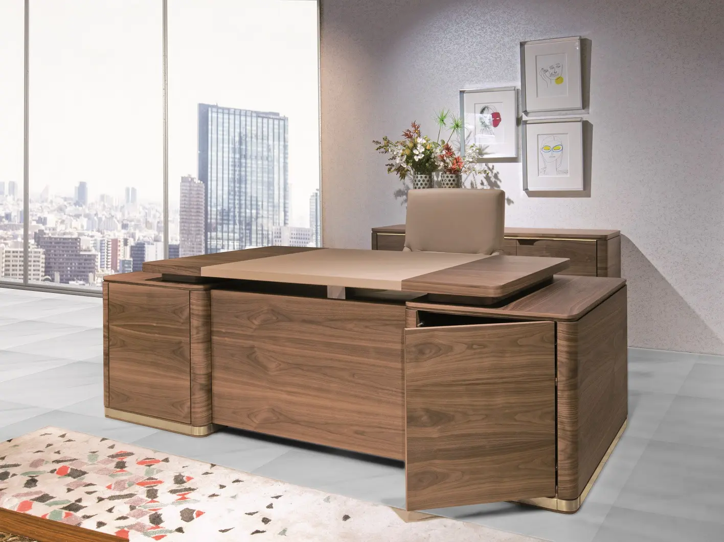 The Santa Barbara Executive Office is a part of The Santa Barbara Collection