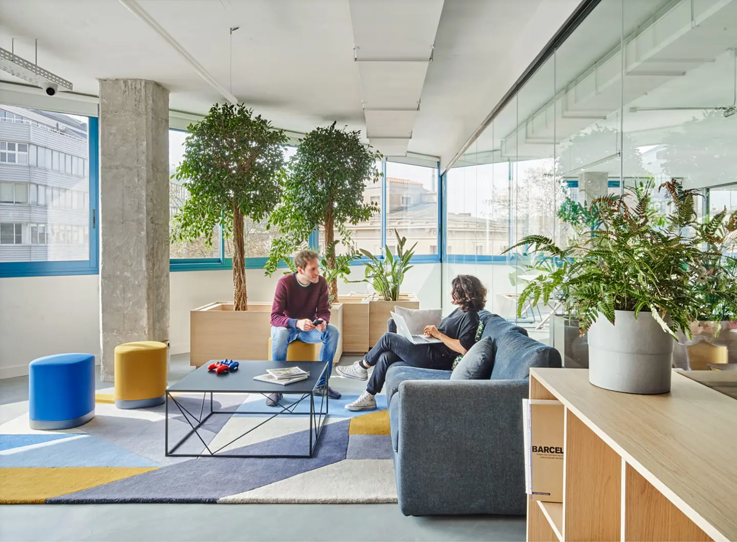 Enea - Puck pouf