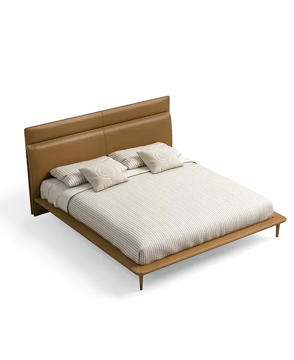 CPRN Homood-Bed in saddle leather