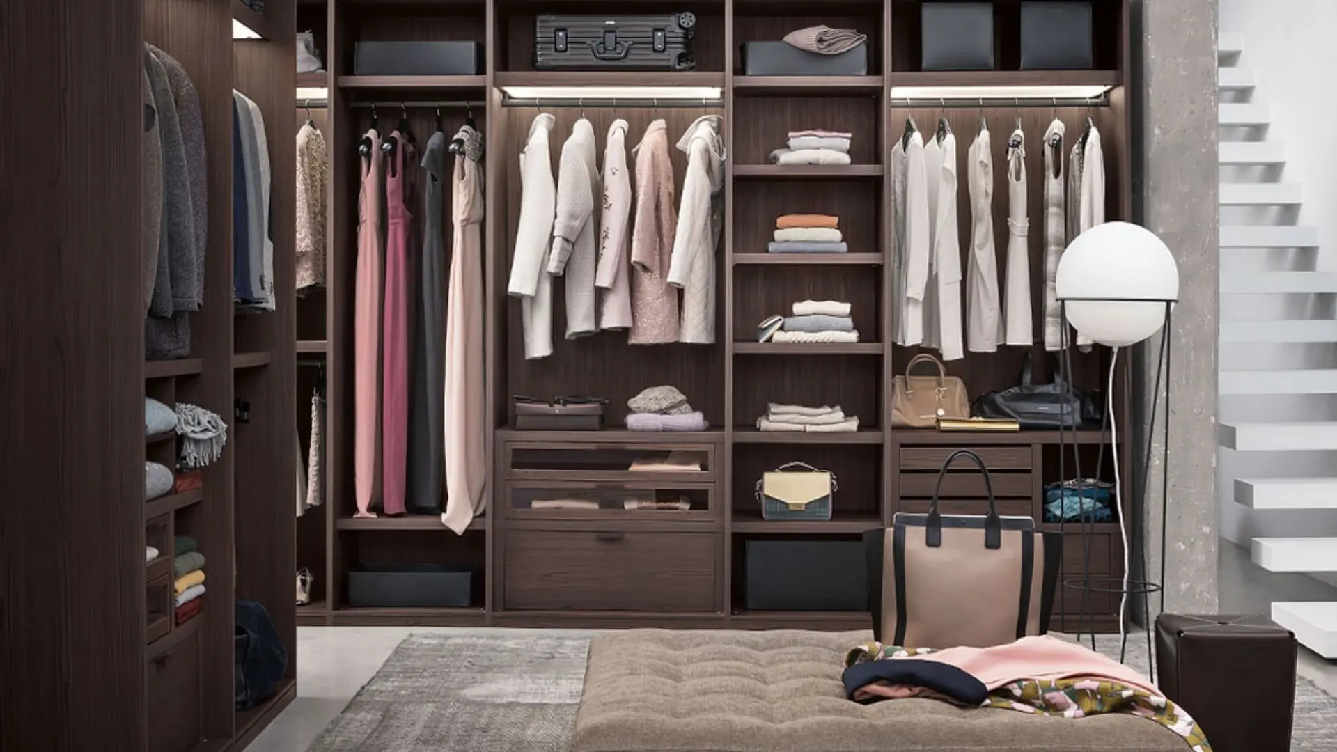 Flou - Guardaroba 16.32 walk-in closet