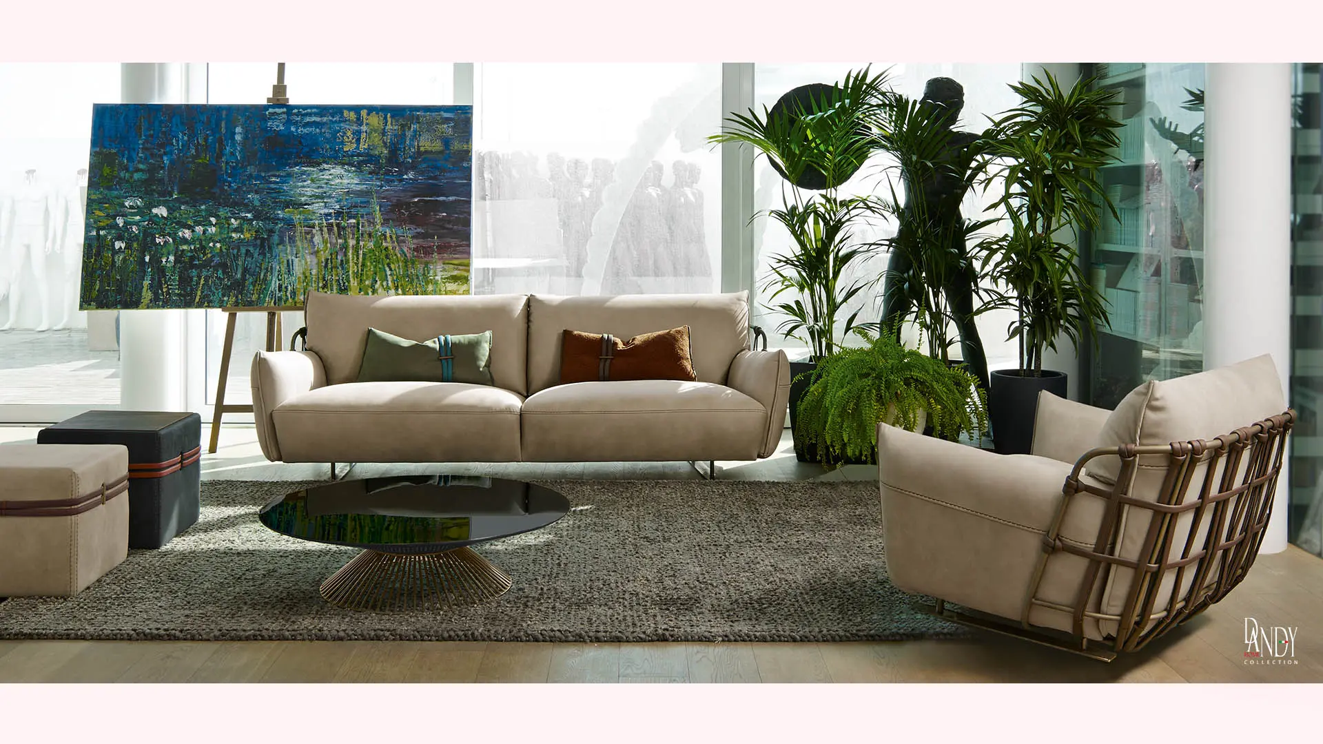 Gamma Arredamenti International Spa - COCOON sectional - COCOON armchair