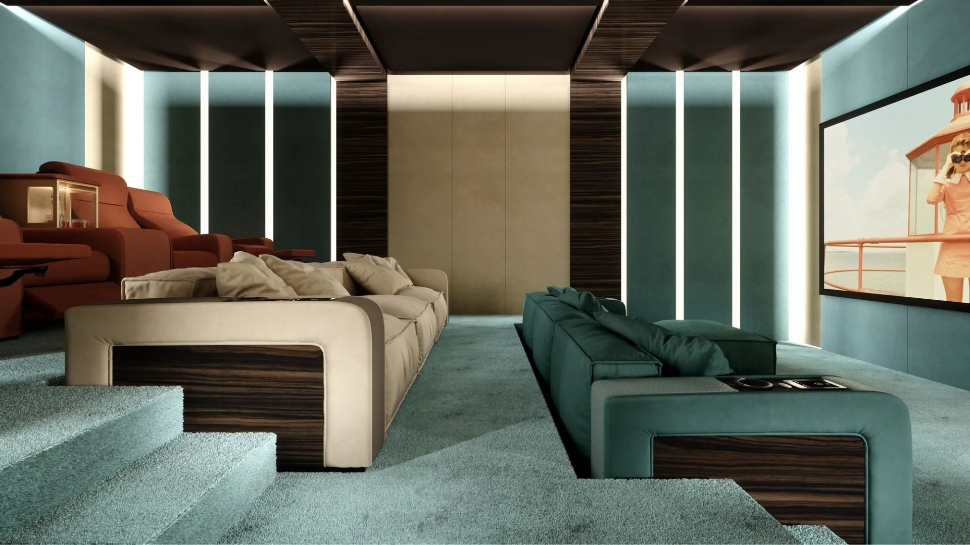 Vismara Design - Onassis Modern modular sofa
