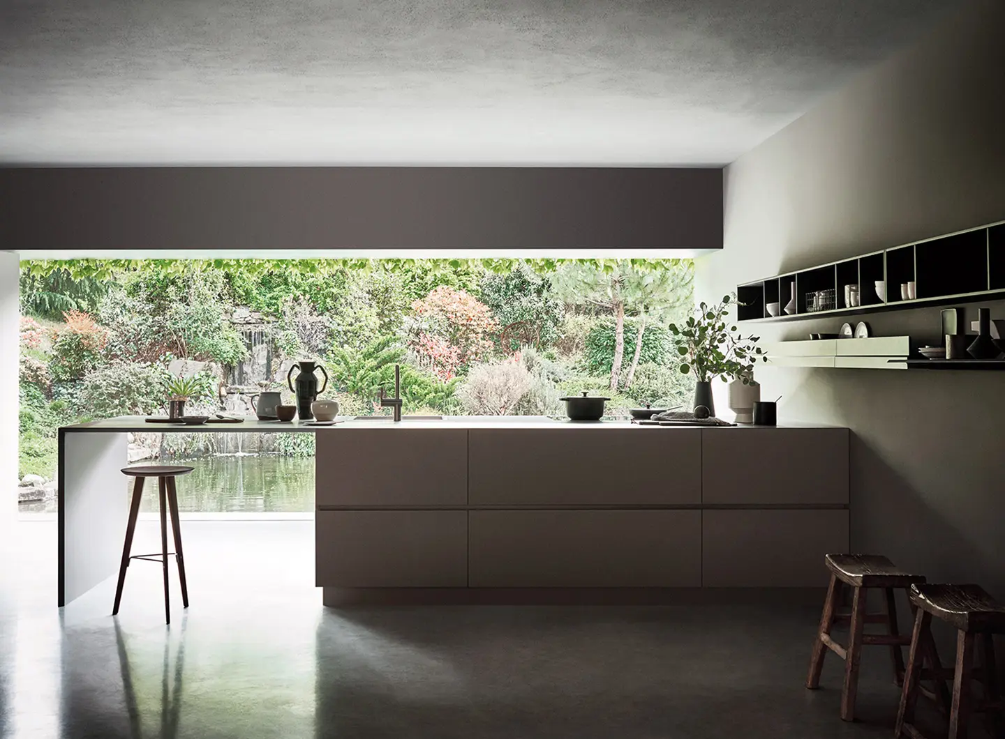 Cesar kitchens - N_elle in fenix Pietra