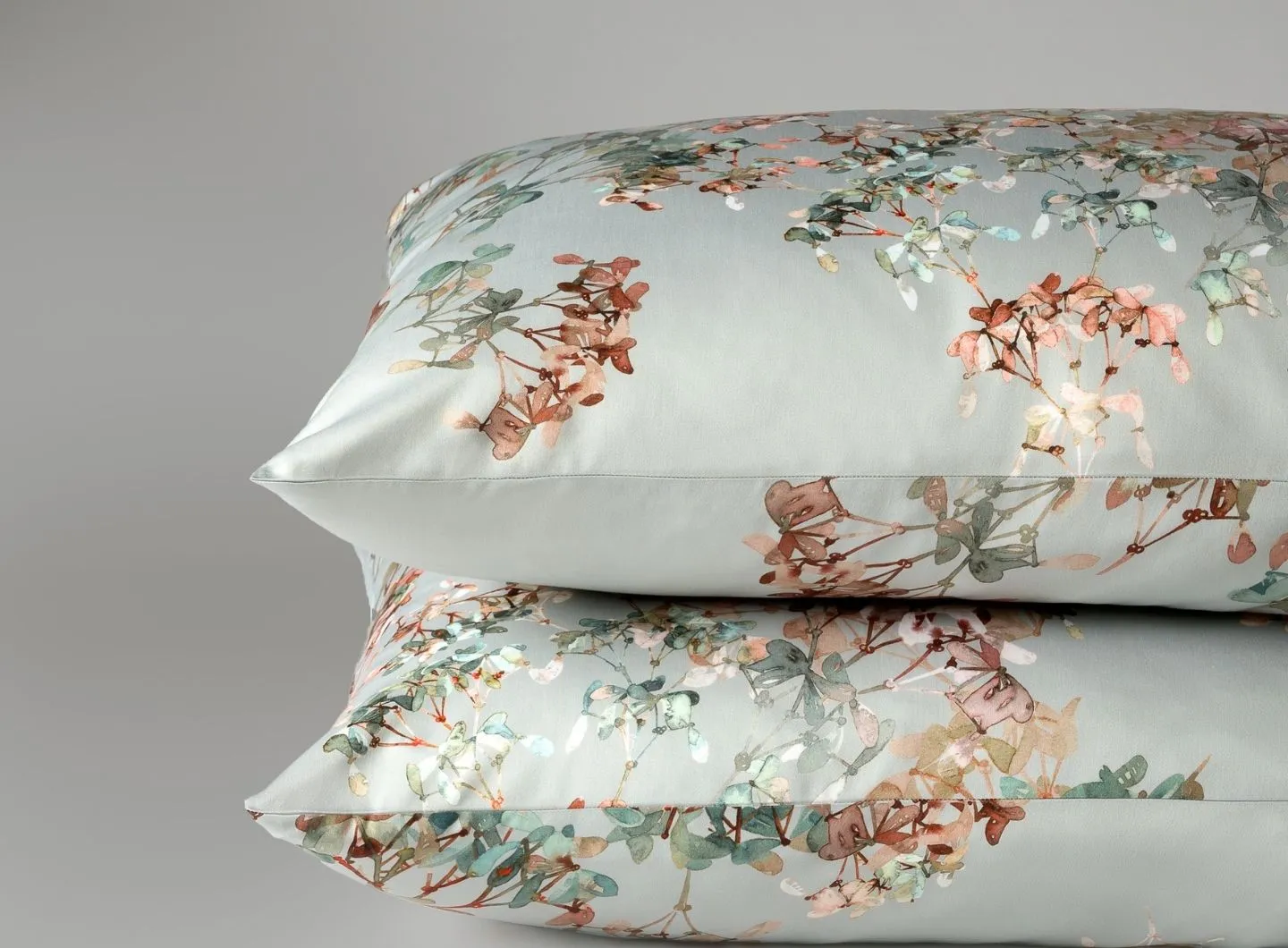 CRYSTAL SARTORIAL Pair of pillowcases - print all over 