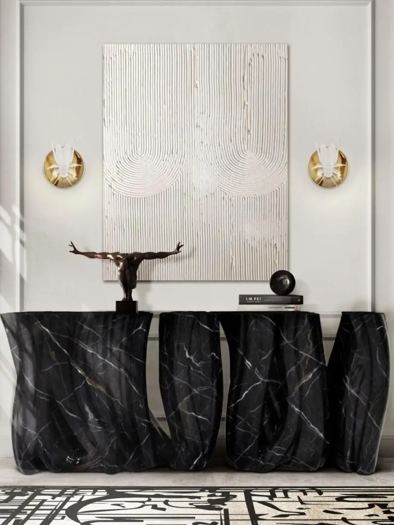 Boca do Lobo Monochrome Console Luxury Design