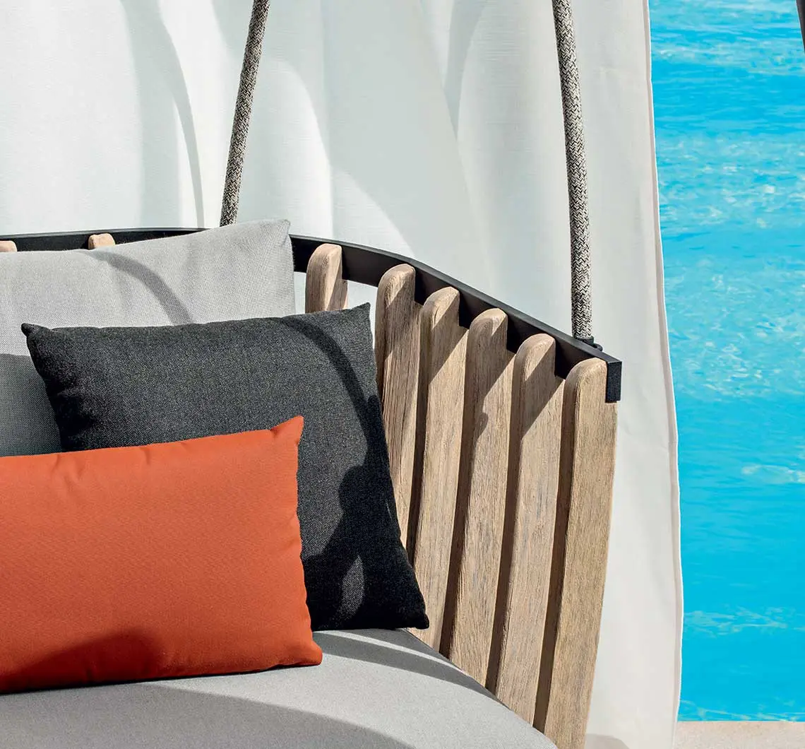 Ethimo - Swing dondolo, design Patrick Norguet
