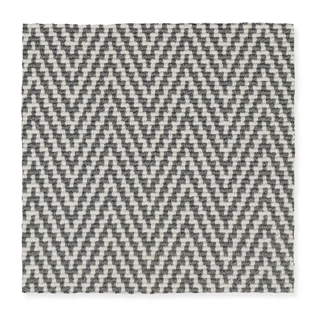 Rols Carpets - Diana Herringbone Heavy Metal | wool carpet, wool rug, carpet and rugs, tappeti, moquette.