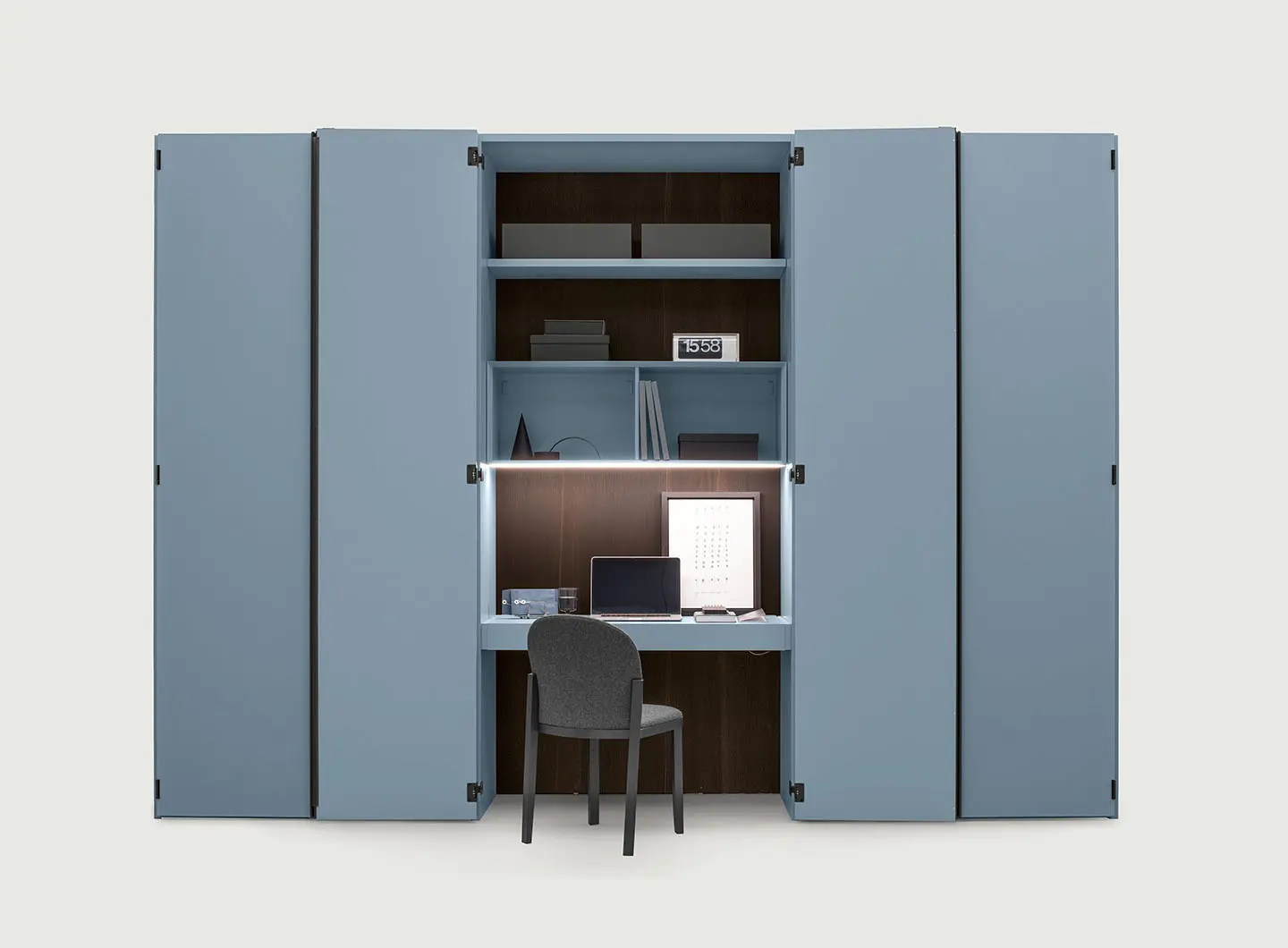 amalfi wardrobe with home office pianca