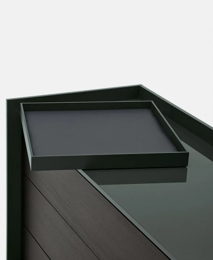 casegoods designed by Simone Bonanni by Pianca