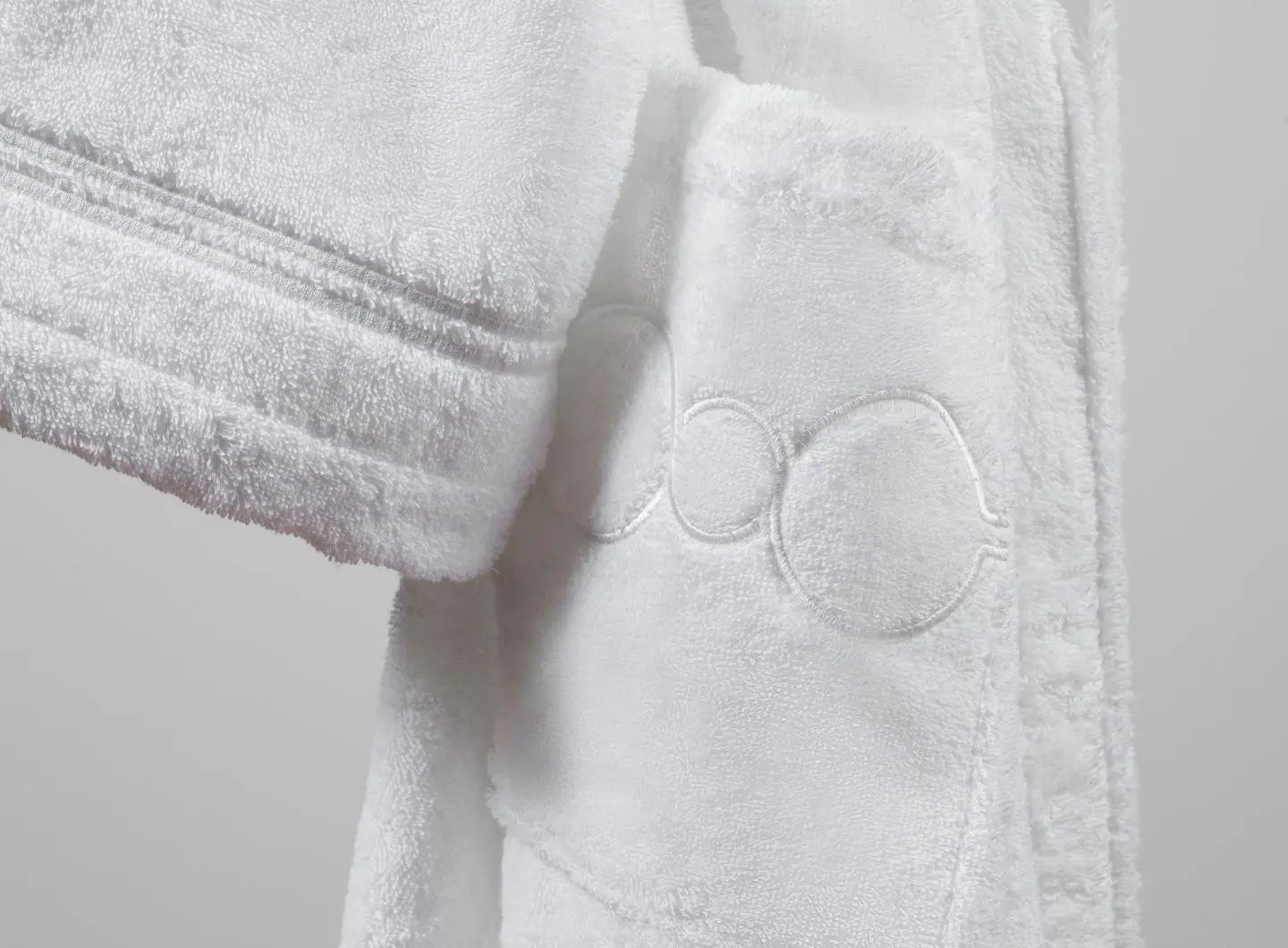 SHANGRI-LA Bathrobe - Bianco 