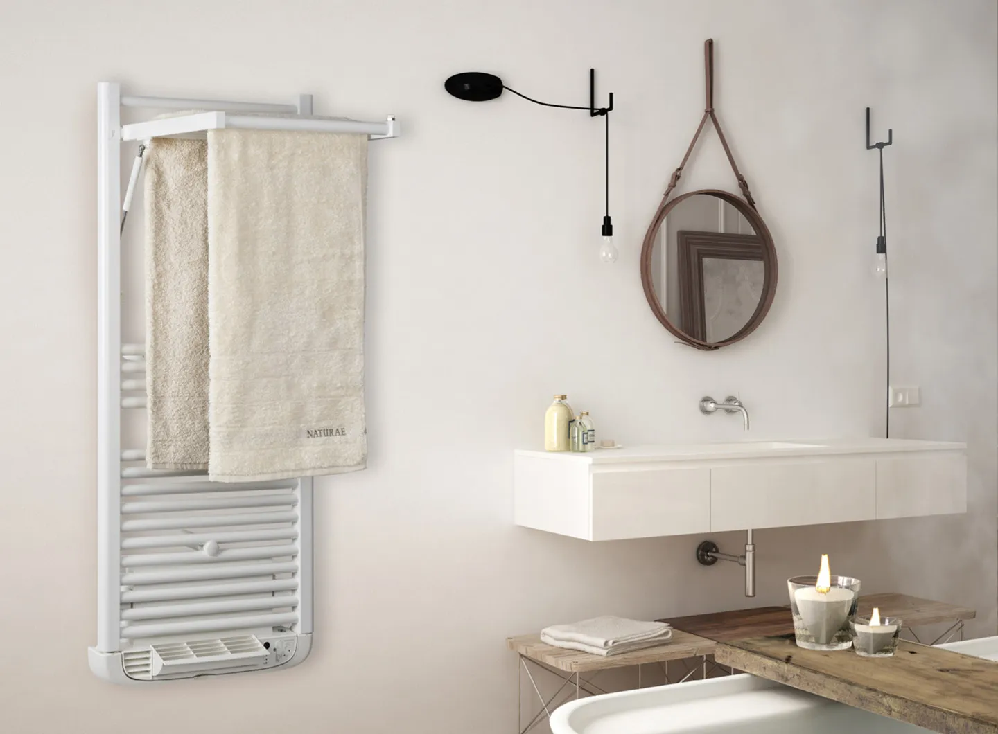 Electric Towel Warmer Dryer Plus Electric