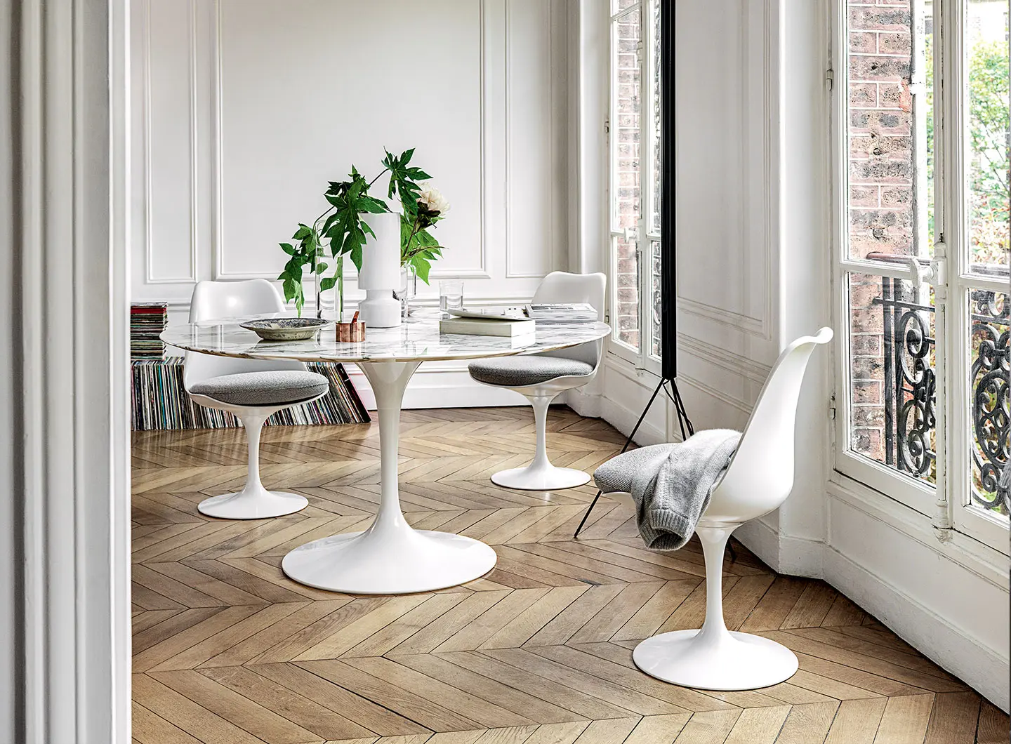 Pedestal Collection designed by Eero Saarinen, Ph. Gionata Xerra