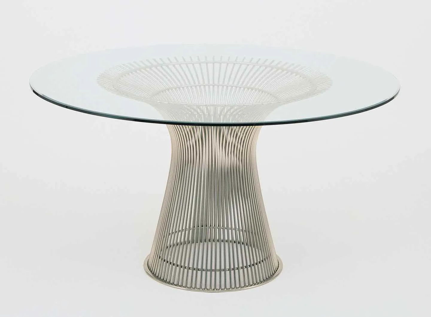 Platner High Table designed by Warren Platner, Ph. Courtesy of Knoll
