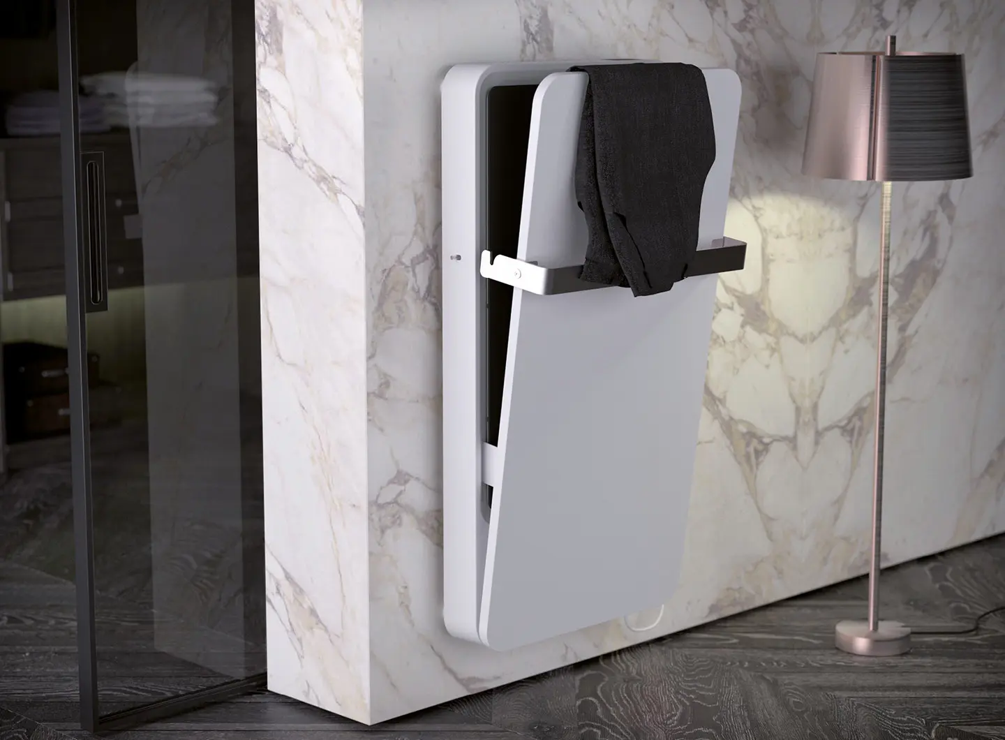 Radiatore elettrico Valet design_Peter Jamieson