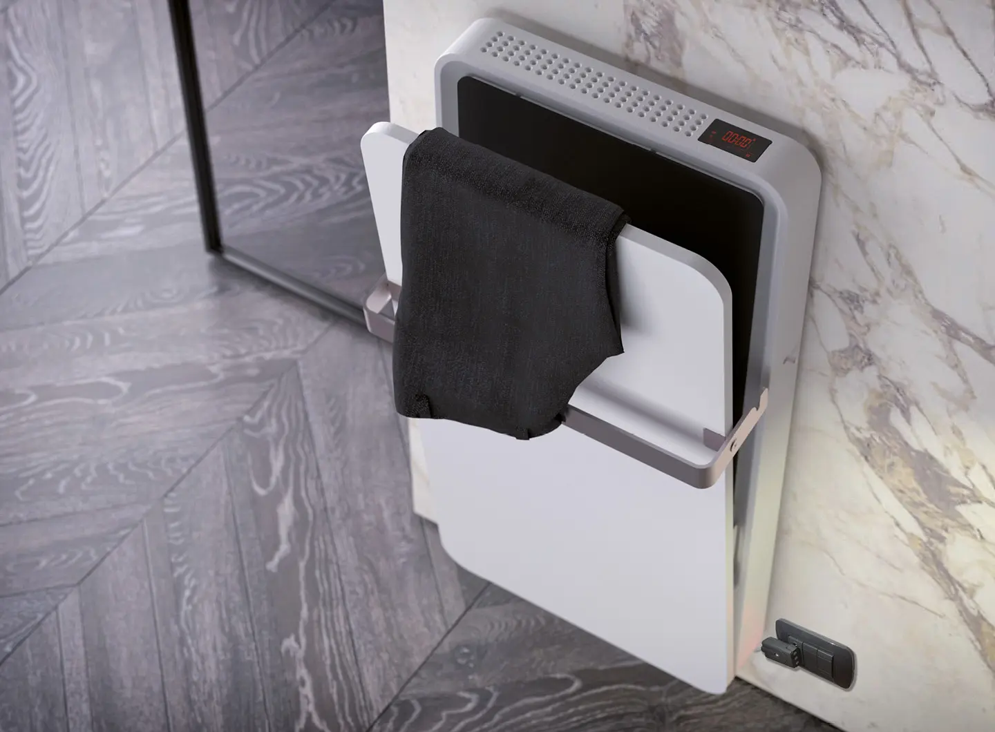 Radiatore elettrico Valet design_Peter Jamieson